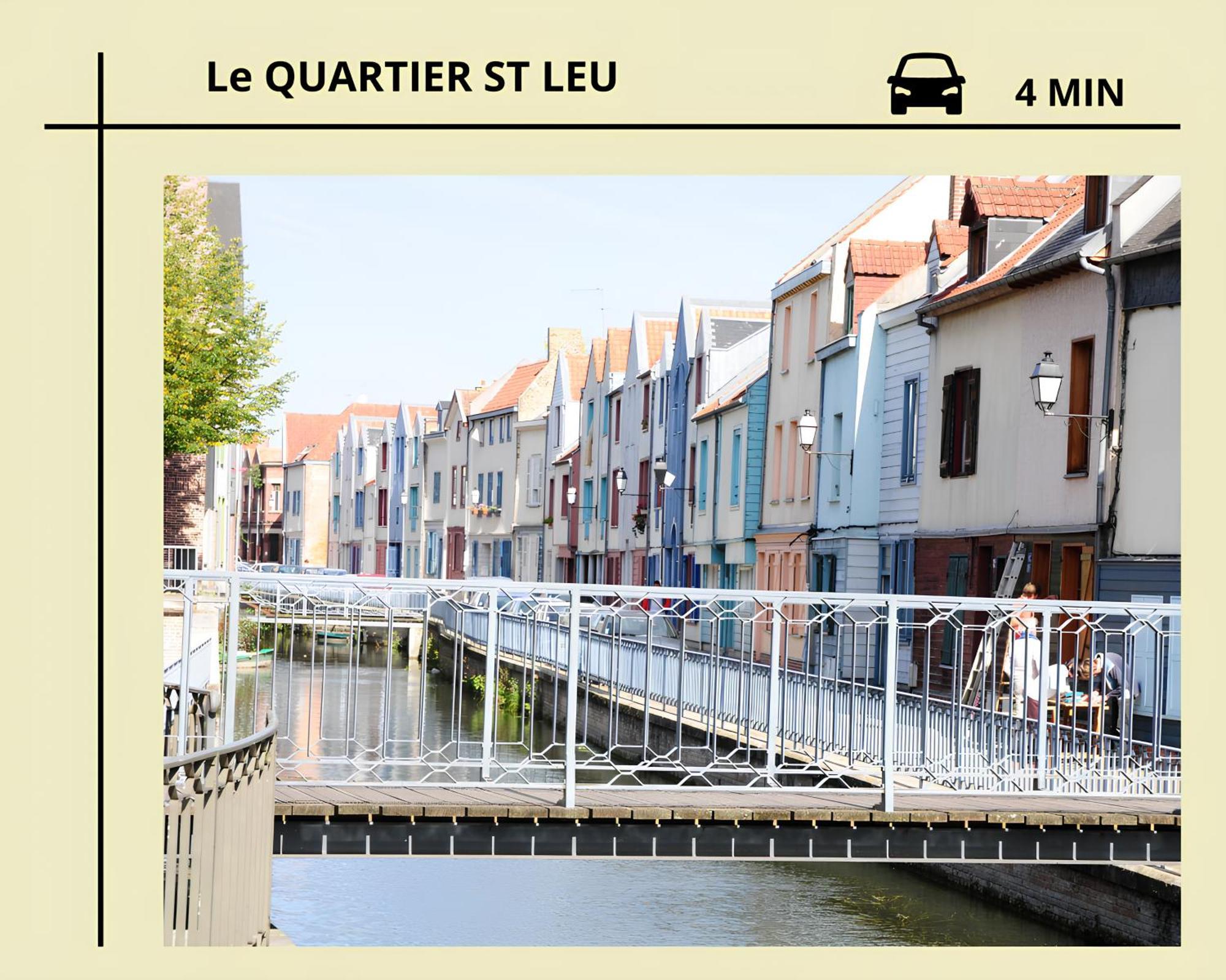 Bizet - Maison Amienoise- 2 Chambres Amiens Dış mekan fotoğraf
